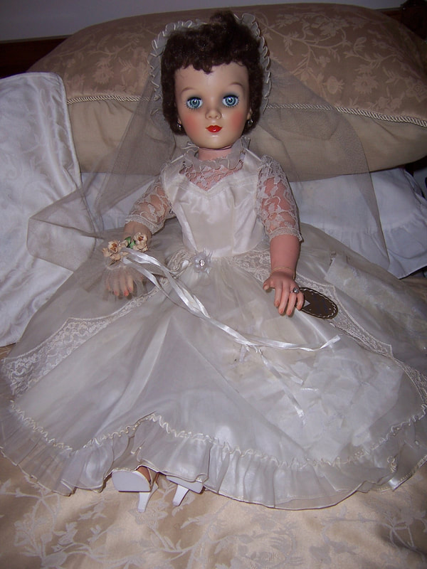 Bride dolls - from all eras - DOLLYSISTERS DOWN MEMORY LANE - VINTAGE DOLLS  ORIGINAL BOXES, BEARS TOYS AUSTRALIA