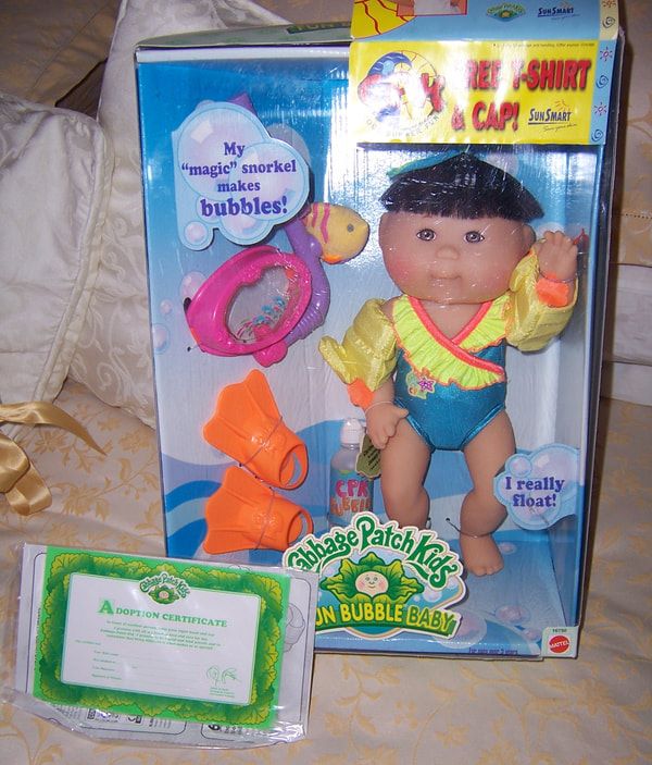 cabbage patch swim doll
